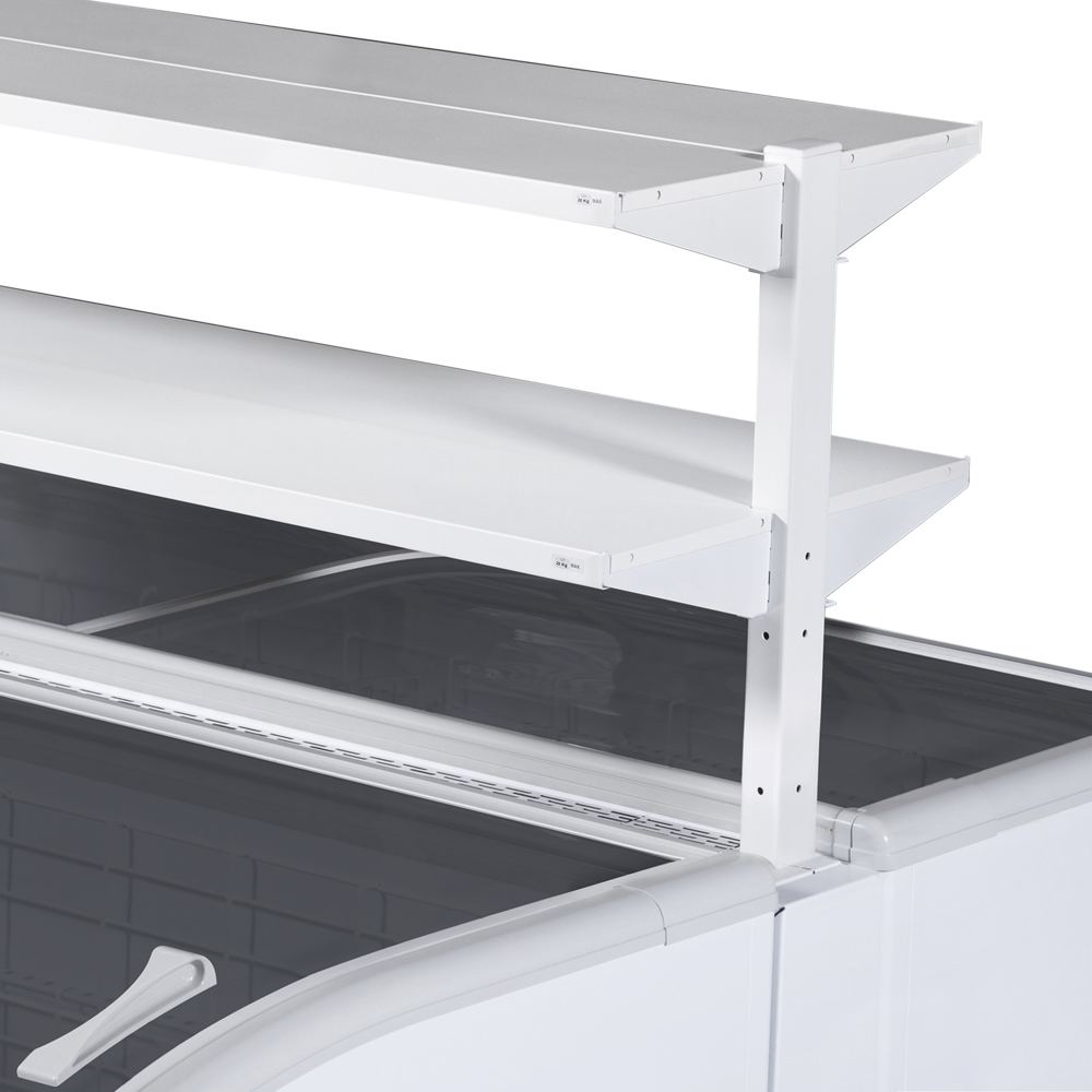 TEFCOLD SUPER 200DE White High Vision Supermarket Freezer - Image 3