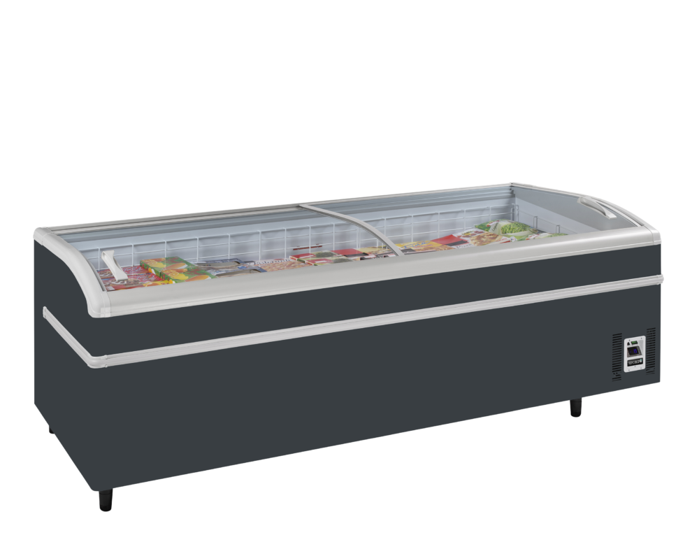 TEFCOLD SUPER 250DE RAL7016 High Vision Supermarket Freezer
