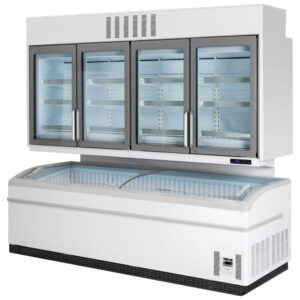 TEFCOLD SUPER ARV215DE Panoramic Top Case Freezer