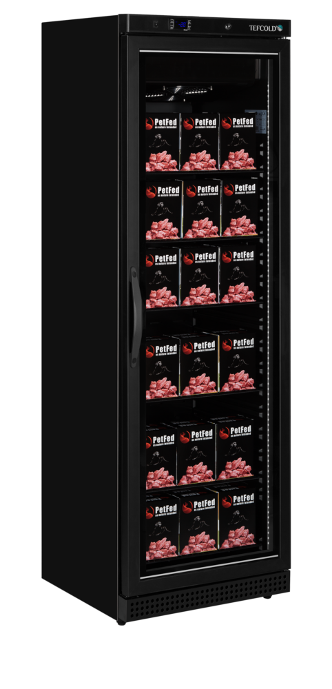 TEFCOLD UF400VGB Glass Door Display Freezer - Image 2